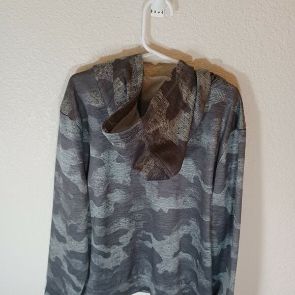 ADIDAS YOUTH Medium (10-12) Hoodie Sweatshirt Gray/Black Kids, Polyester - Picture 8 of 8